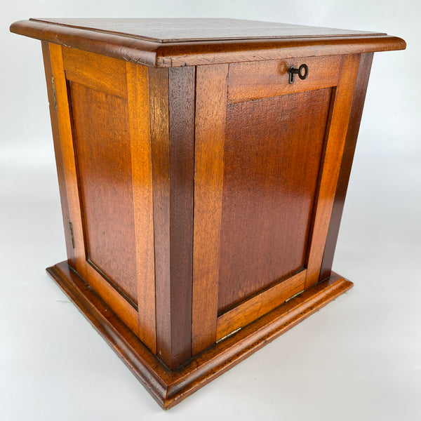 Mahogany Desk Top Stationary or Writers Box Circa 1820-1850-Decorative Antiques > Desk Organisers-1820 - 1830-Lowfields Barn Antiques