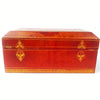 18th Century Fine Quality French Leather Casket-Antique>Jewellery Box-18th Century-Lowfields Barn Antiques