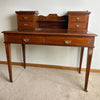 An Exquisite High Quality Edwardian Desk Retailed by T.Wallis, Holborn Circa 1896-1941-Antique Fine Furniture > Writing Desk-Thomas Wallis & Co-Lowfields Barn Antiques