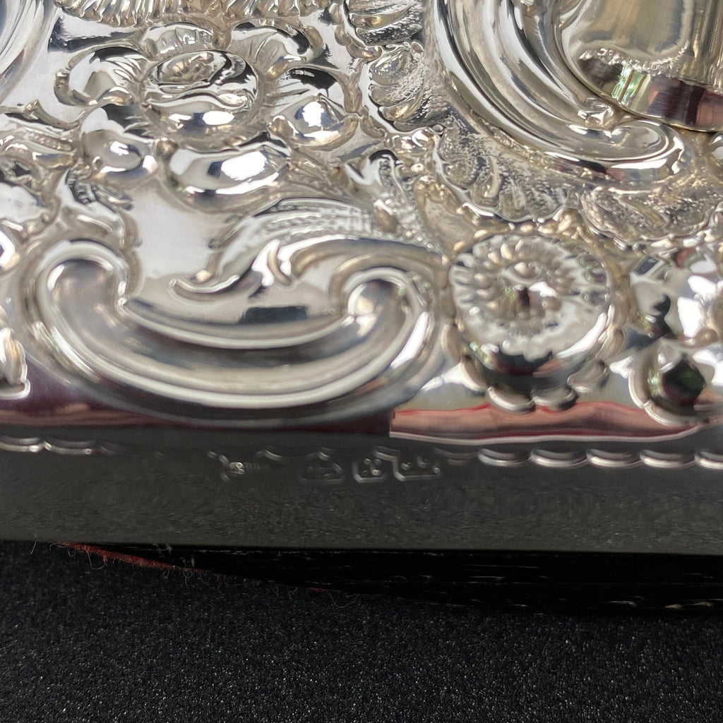 Antique Silver Ink Rocker Blotter Hallmarks Samual Walton Smith Circa ...