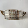 Art Deco Silver Basket Wine Coaster - Excellent Quality Maker Levi Salaman 1928-Antique Silver > Spoons-Levi Salaman-Lowfields Barn Antiques