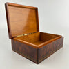 Burr Walnut Tunbridge Ware Table Box Early 20th Century Circa 1930-1940-Decorative Antiques > Desk Organisers-20th Century-Lowfields Barn Antiques