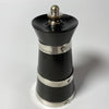 Ebony and Silver Mounted Pepper Mill - Circa 1910 - Edwardian-Kitchenalia-Edwardian-Lowfields Barn Antiques