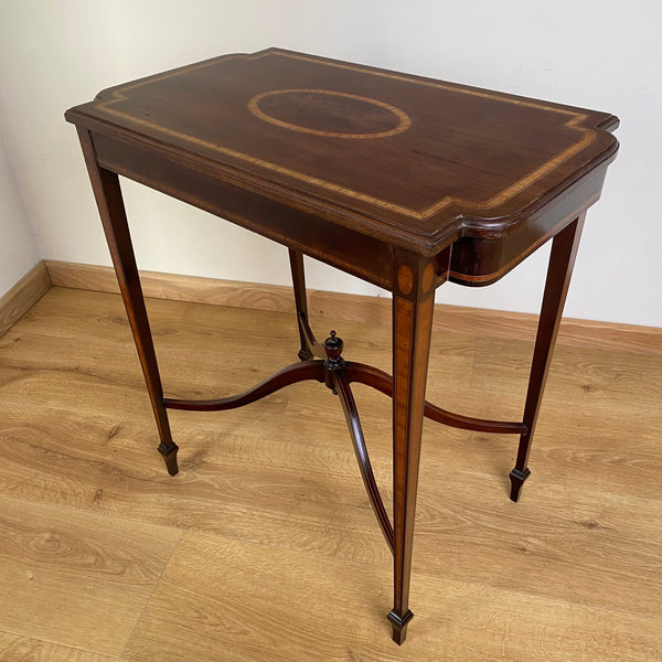 Harrods Ltd Side Table circa 1920 by Walter Carter Ltd, Manchester-Antique Fine Furniture > Side Table-Circa 1920-Lowfields Barn Antiques