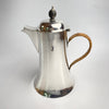 Hukin & Heath Silver Plated Coffee Pot Circa 1880-1920 and Four Silver Coffee Bean Spoons-Antique > Silver Plate-Victorian-Lowfields Barn Antiques