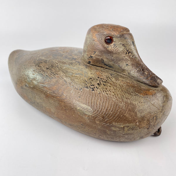 Large Decoy Duck with Wonderful Character-Antique Decorative-19th Century-Lowfields Barn Antiques