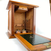 Mahogany Desk Top Stationary or Writers Box Circa 1820-1850-Decorative Antiques > Desk Organisers-1820 - 1830-Lowfields Barn Antiques