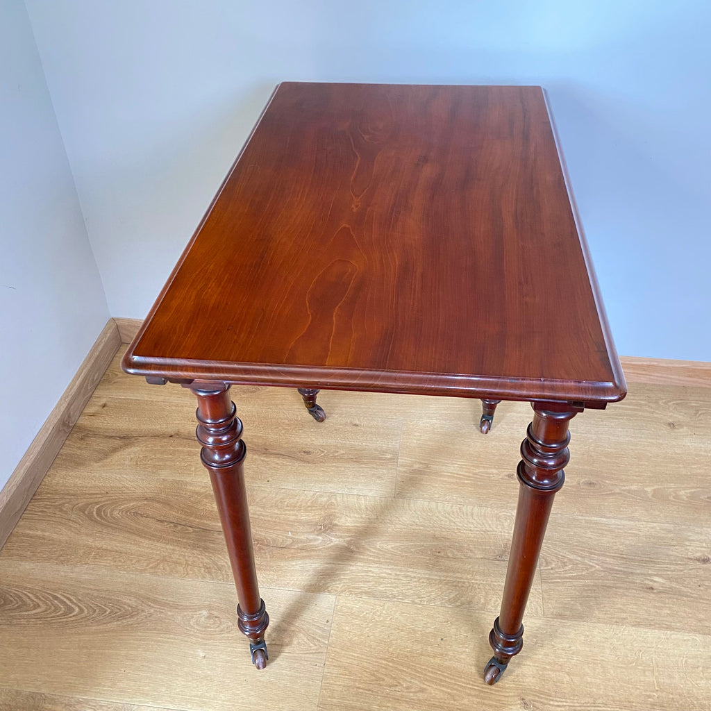 Mahogany Side or Sofa Table by James Lamb of Manchester - Circa 1860-Antique Fine Furniture > Table-James Lamb of Manchester-Lowfields Barn Antiques