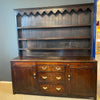 Oak Country House Kitchen Larder Dresser - 18th Century-Antique Furniture > Dresser-Georgian-Lowfields Barn Antiques