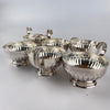 Silver Plated Punch Bowl Set - Early to Mid 20th Century-Antique > Silver Plate-20th Century-Lowfields Barn Antiques