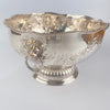 Silver Plated Punch Bowl Set - Early to Mid 20th Century-Antique > Silver Plate-20th Century-Lowfields Barn Antiques