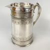 Thomas Bradbury & Son London Silver Plated Hot Water Jug C1875-Antique > Silver Plate-Victorian-Lowfields Barn Antiques