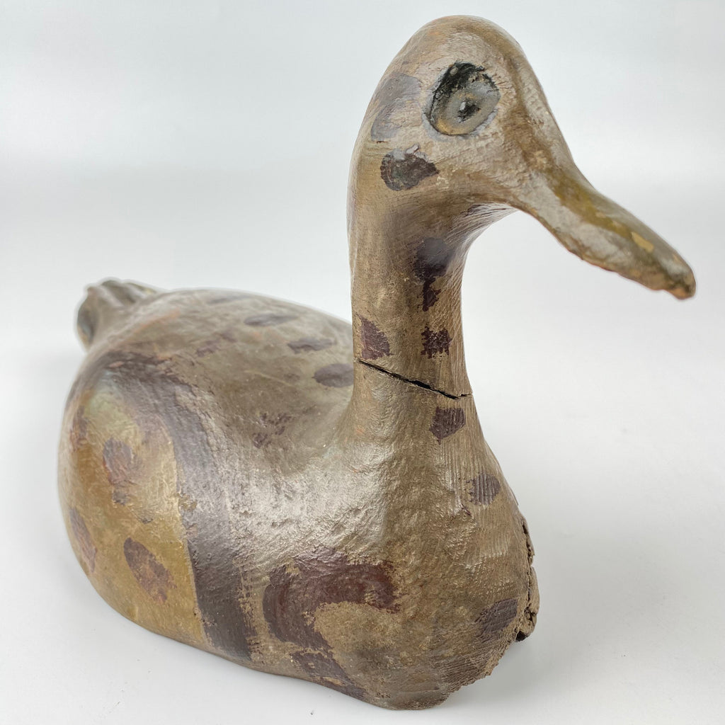 Victorian Decoy Duck - Hand Carved and a True Beauty-Decorative Antiques-18th Century-Lowfields Barn Antiques