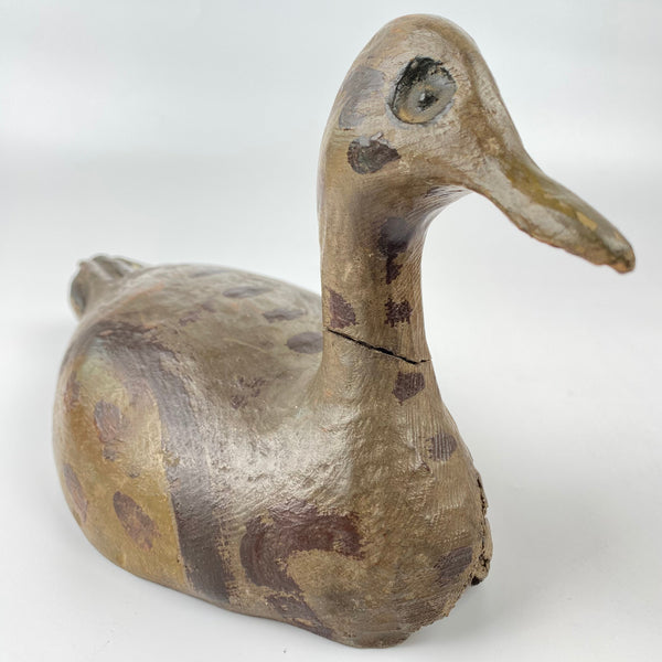 Victorian Decoy Duck - Hand Carved and a True Beauty-Decorative Antiques-18th Century-Lowfields Barn Antiques