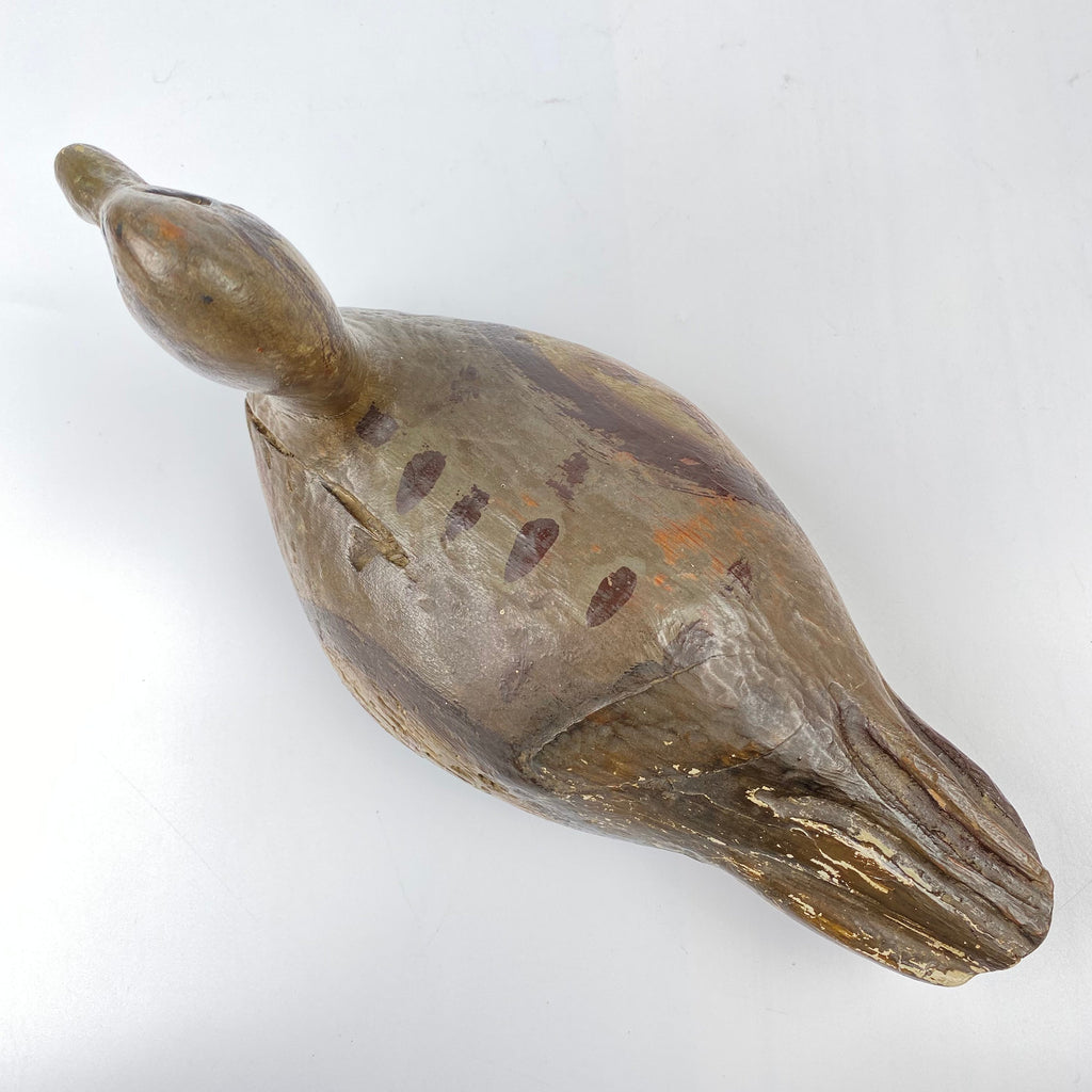 Victorian Decoy Duck - Hand Carved and a True Beauty-Decorative Antiques-18th Century-Lowfields Barn Antiques