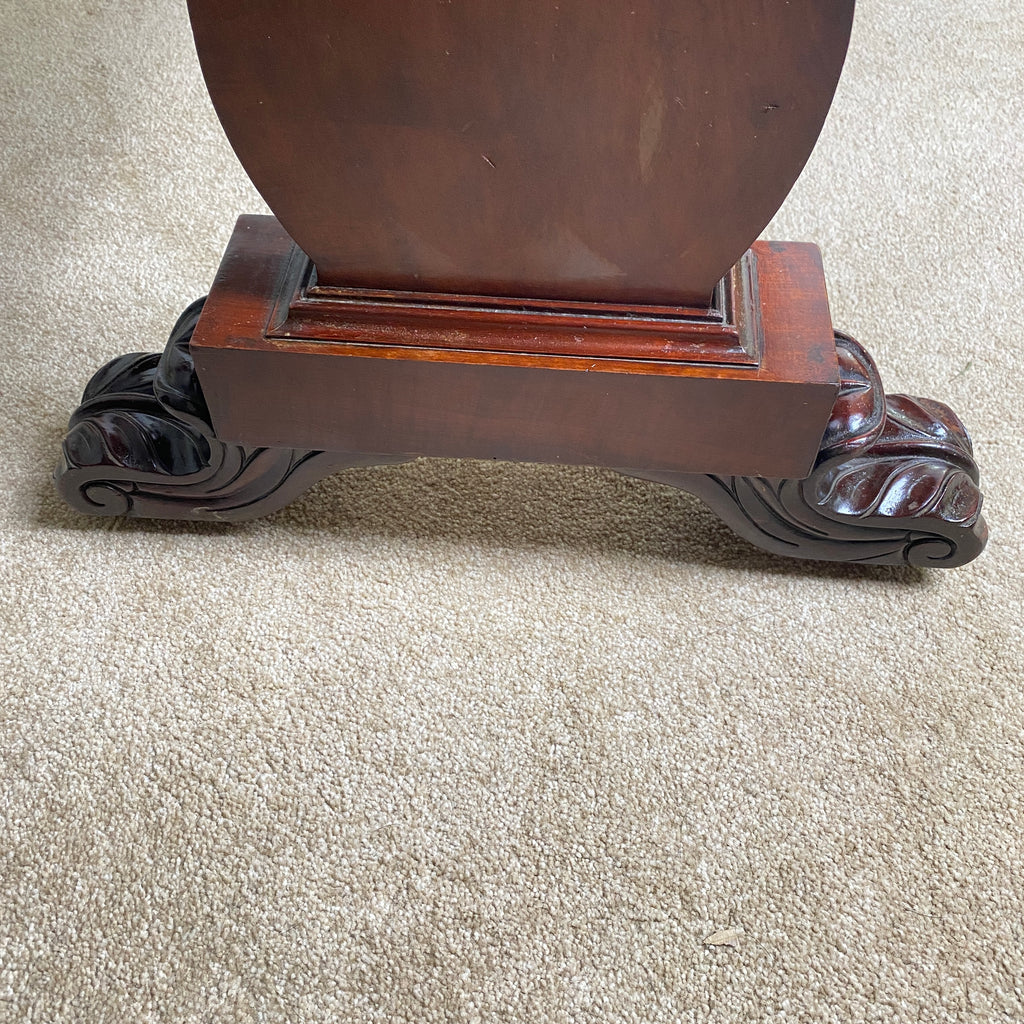 Victorian Marble Top Mahogany Console Table Circa 1840-1860-Antique Furniture > Table-19th Century Victorian-Lowfields Barn Antiques