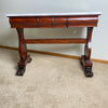 Victorian Marble Top Mahogany Console Table Circa 1840-1860-Antique Furniture > Table-19th Century Victorian-Lowfields Barn Antiques