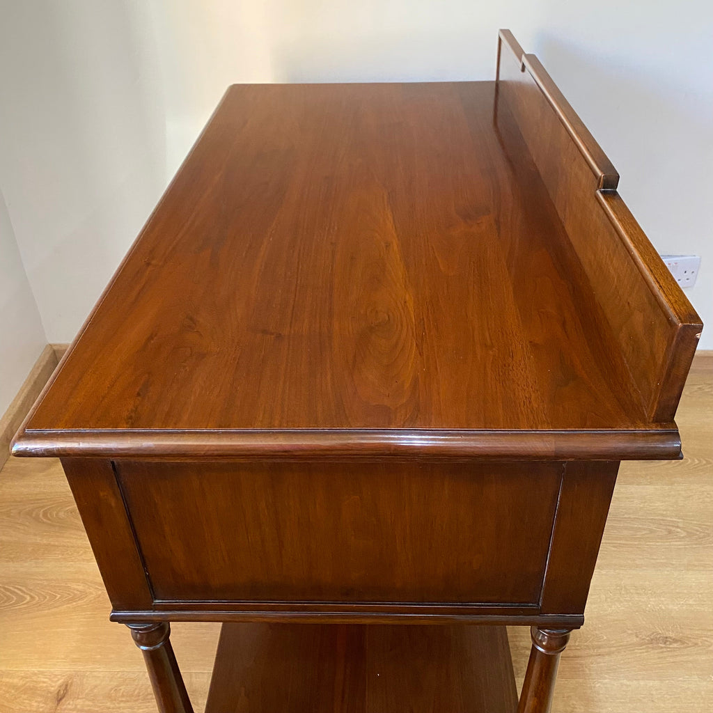 Walnut Hall Table - Serving Table - Early 20th Century-Antique Furniture > Serving Tables-J R Teal and Son-Lowfields Barn Antiques