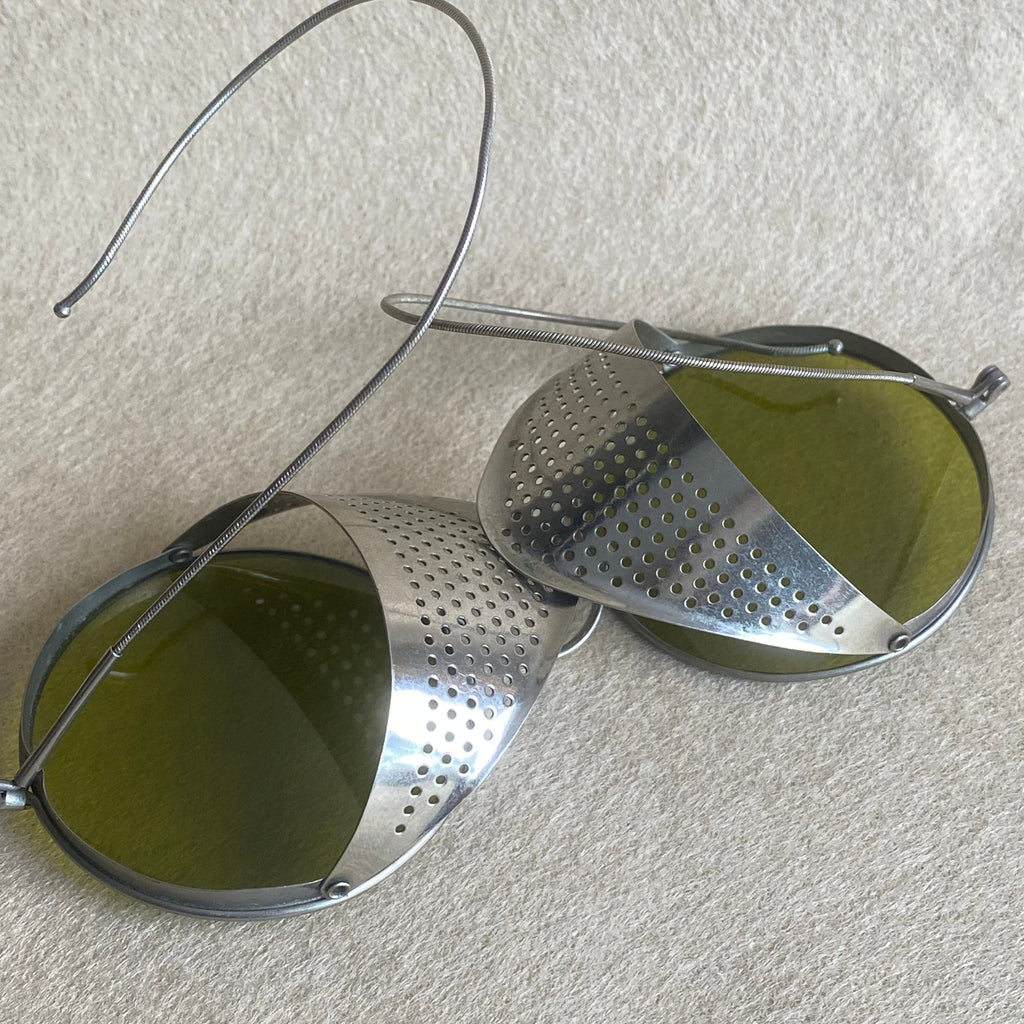 Willson Safety Goggles - Iconic Design Circa 1910-1920-Antique Collectables > Telescopes-Willson-Lowfields Barn Antiques