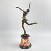 A Large and Delightful Bronze Lady Dancing-Antique Bronze > Dancing Lady-20th Century-Lowfields Barn Antiques