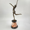 A Large and Delightful Bronze Lady Dancing-Antique Bronze > Dancing Lady-20th Century-Lowfields Barn Antiques