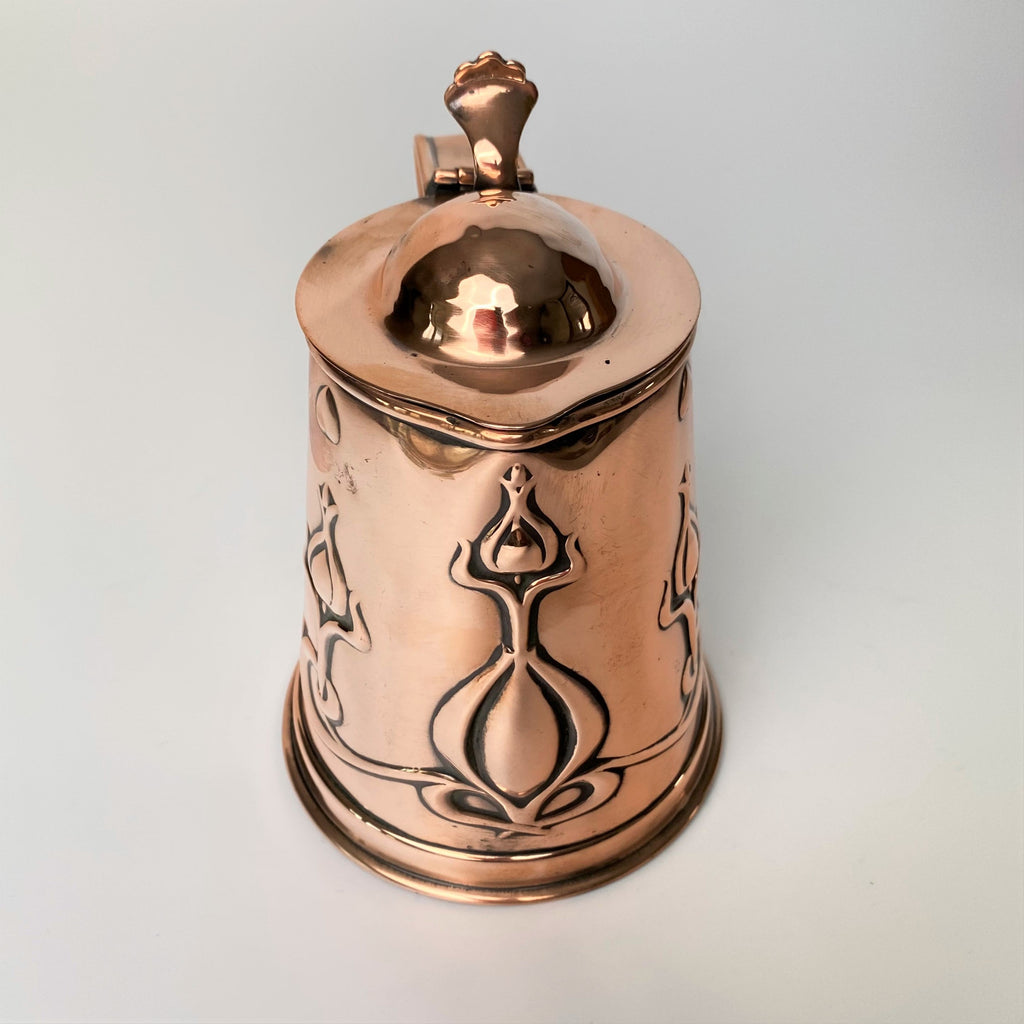 Arts and Crafts Copper Jug - Medium-Antique Brass and Copper-Arts and Crafts-Lowfields Barn Antiques