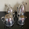 C1846 Silver Plated Elkington Tea and Coffee Service-Antique > Silver Plate-Victorian-Lowfields Barn Antiques