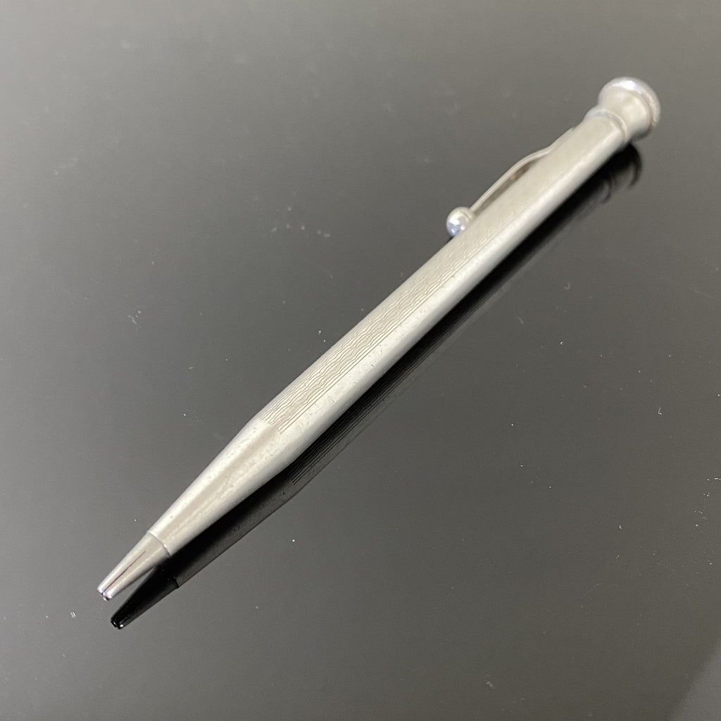 Circa 1940s Silver Propelling Pencil-Collectables > Drawing Instruments-20th Century-Lowfields Barn Antiques