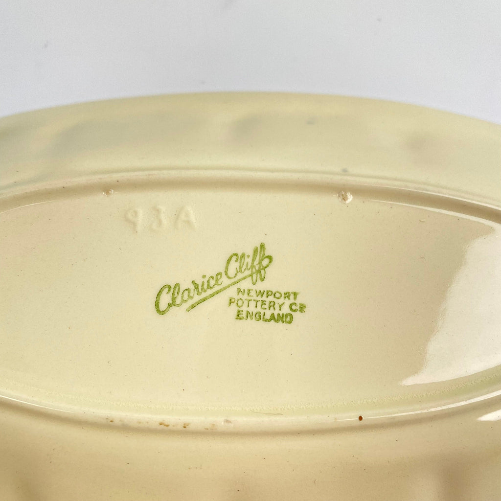 Clarice Cliff Trinket Dish-Antique Ceramics > Bowl-Clarice Cliff-Lowfields Barn Antiques