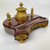 French Marble and Gilt Ormolu Ink Stand - Late 19th Century-Antique Decorative-Late 19th Century-Lowfields Barn Antiques