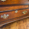George III Oak and Mahogany Crossbanded Lancashire Mule Chest-Antique Furniture > Chest of Drawer-George III-Lowfields Barn Antiques