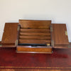 Good Quality Mahogany Stationary Box with Inkwell - Victorian-Decorative Antiques > Desk Organisers-Victorian-Lowfields Barn Antiques