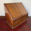 Good Quality Mahogany Stationary Box with Inkwell - Victorian-Decorative Antiques > Desk Organisers-Victorian-Lowfields Barn Antiques