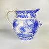 Large Spode Blue and White Rural Scenes Jug Limited Edition No 422 of 750-Antique Ceramics > Jug-Spode-Lowfields Barn Antiques