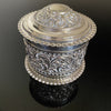 Luxury Silver Plated Sweetmeats Canister - Luxury Sweet Canister-Antique > Silver Plate-Victorian-Lowfields Barn Antiques