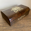 Luxury Walnut Playing Card Games Box - Circa 1860 - 90-Decorative Antiques-Victorian-Lowfields Barn Antiques