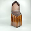 Mahogany and Satinwood Knife Box - Stationary Box - George III-Decorative Antiques > Desk Organisers-George III-Lowfields Barn Antiques