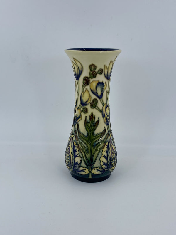 Moorcroft - Monkshood Vase by Philip Gibson - Antique Ceramics-Antique Ceramics-Moorcroft-Lowfields Barn Antiques