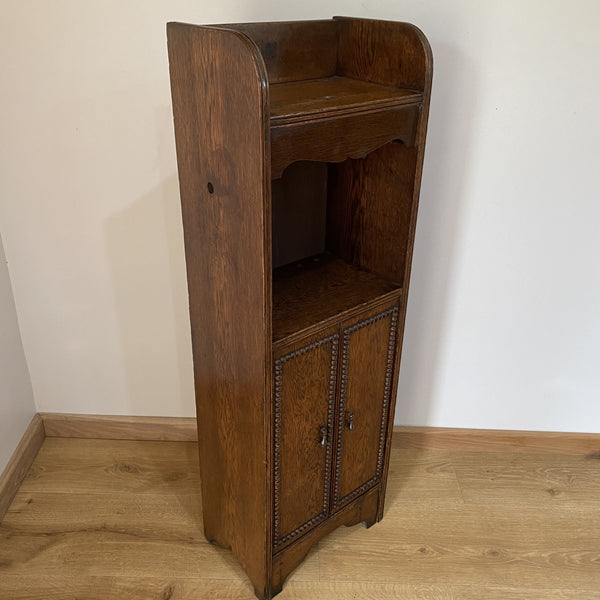 Oak BBC Radio and Accumulator Cabinet - Circa late 1920s-Antique Furniture > Cabinets-BBC-Lowfields Barn Antiques