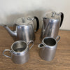 Pewter Tea and Coffee Service by Ardent Pewter - Early 20th Century-Decorative Antiques > Pewter-Argent Pewter-Lowfields Barn Antiques