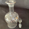 Silver Overlay Glass Decanter-Antique Glass > Decanter-20th Century-Lowfields Barn Antiques