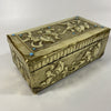 Superb Brass Casket - Art Nouveau-Decorative Antiques> Brass-Art Nouveau-Lowfields Barn Antiques