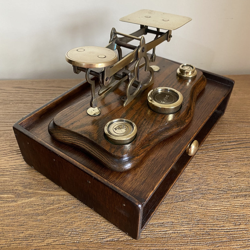 Superb Set of Victorian Postal Scales-Decorative Antiques-Victorian-Lowfields Barn Antiques