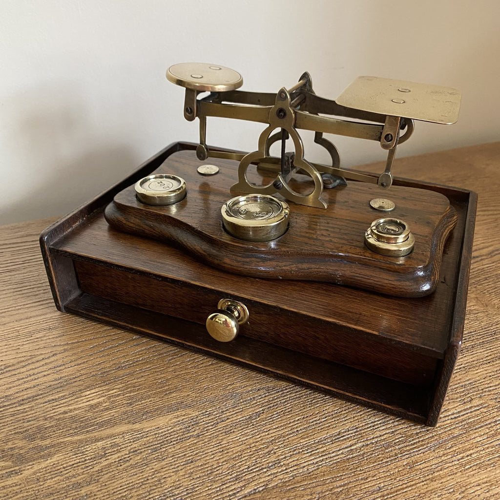 Superb Set of Victorian Postal Scales-Decorative Antiques-Victorian-Lowfields Barn Antiques