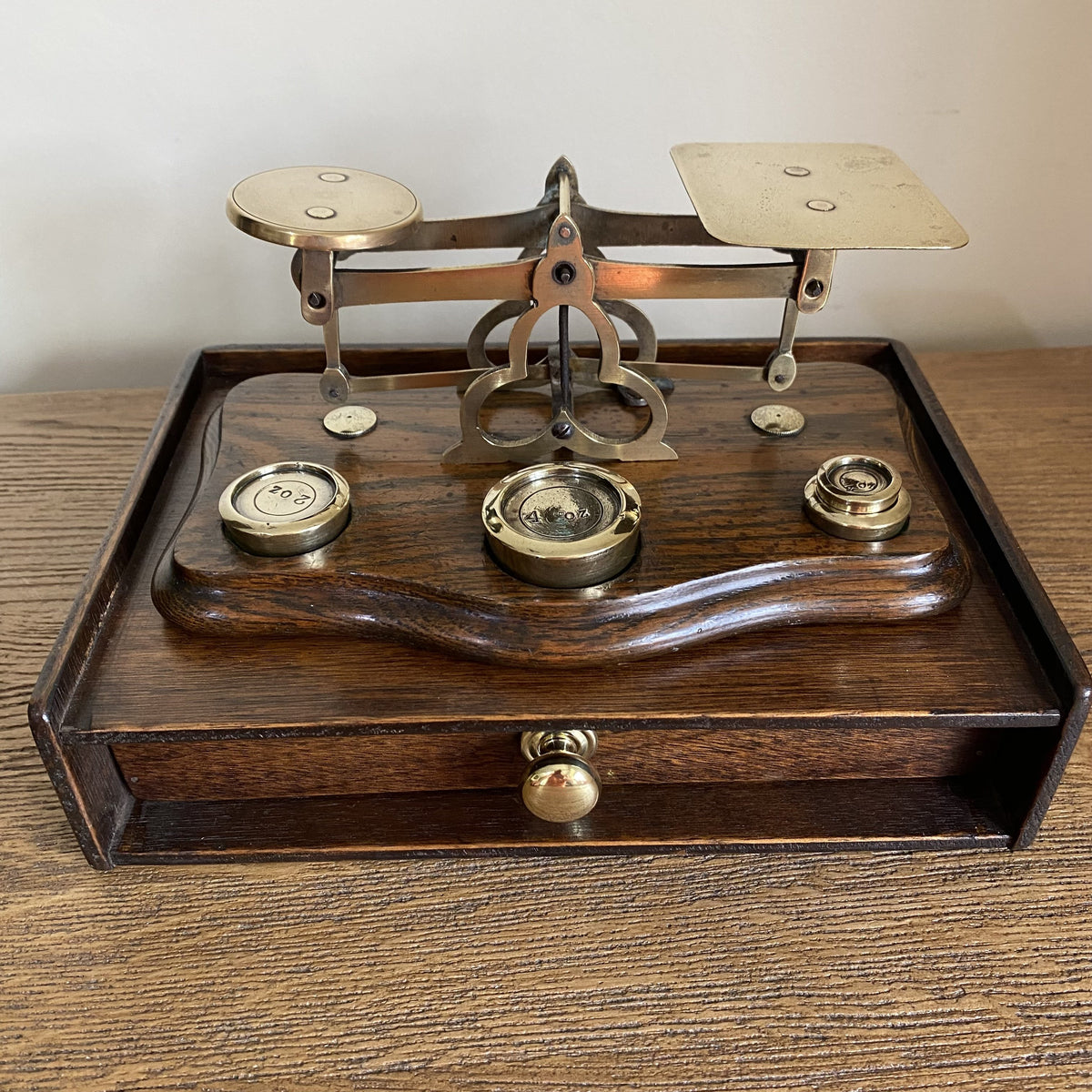 Superb Set of Victorian Postal Scales – Lowfields Barn Antiques