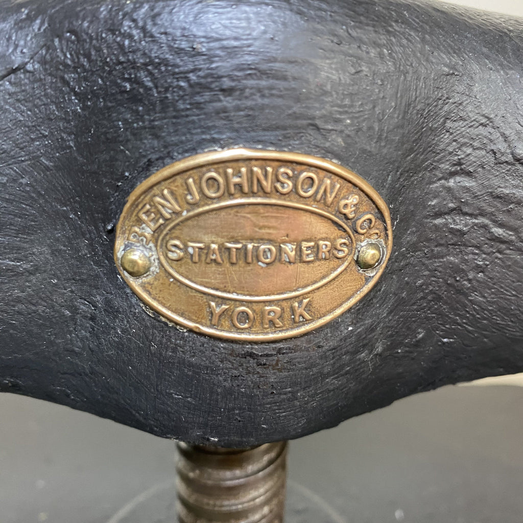 Victorian Cast Iron Book Press by Ben Johnson and Co Stationers York-Decorative Antiques-Ben Johnson & Co Stationers York-Lowfields Barn Antiques