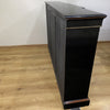 Victorian Ebonised Credenza with Amboyna Banded Marquetry-Antique Furniture > Cabinets-Victorian-Lowfields Barn Antiques