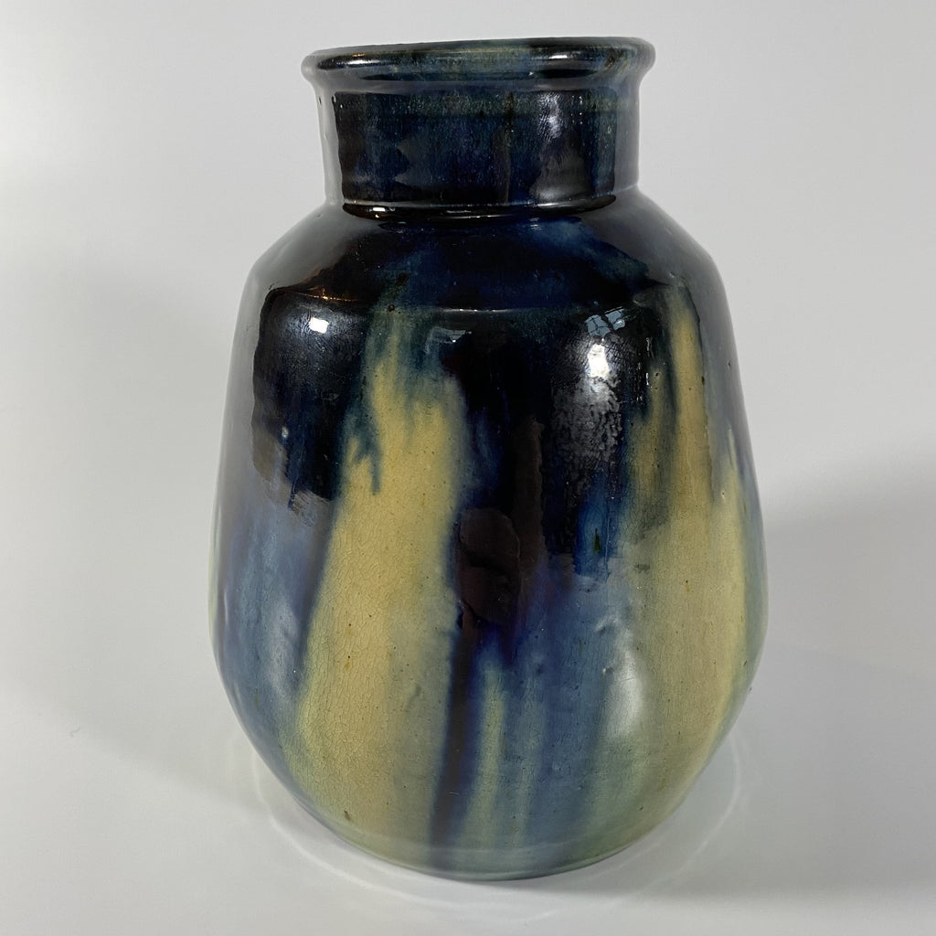 Vintage Ceramic Mid Century Studio Vase-Vintage Ceramics-20th Century-Lowfields Barn Antiques